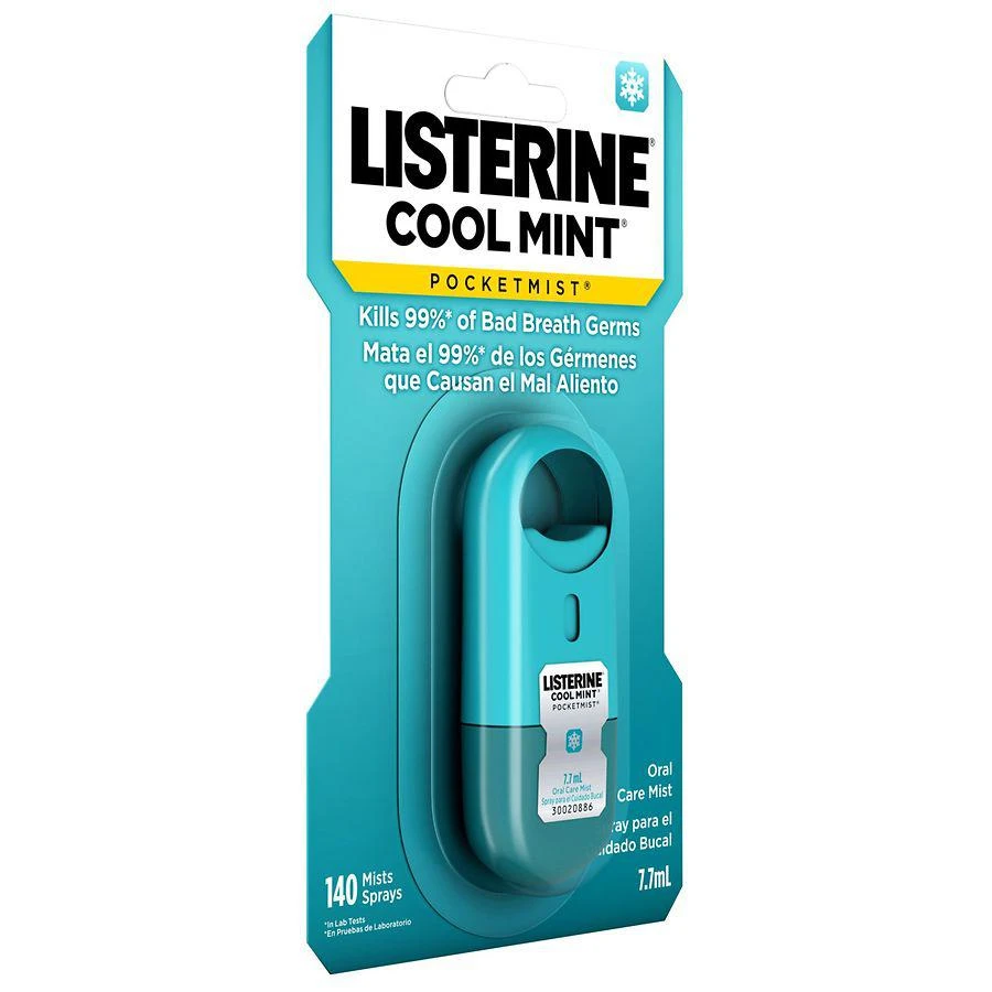 商品Listerine|Pocketmist Fresh Breath Spray Mint,价格¥49,第3张图片详细描述