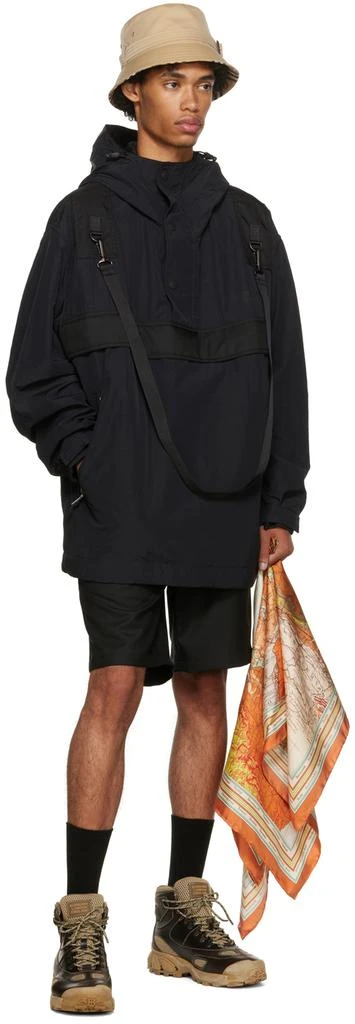 商品Burberry|橙色 Map Print 围巾,价格¥4101,第2张图片详细描述