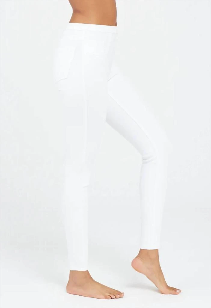 商品SPANX|Jean-Ish Ankle Leggings In White,价格¥620,第3张图片详细描述