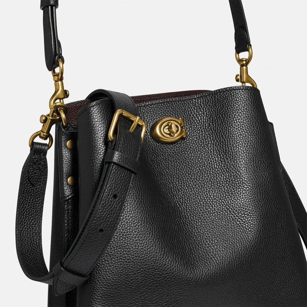 商品Coach|Coach Women's Willow Bucket Bag - Black,价格¥2873,第6张图片详细描述