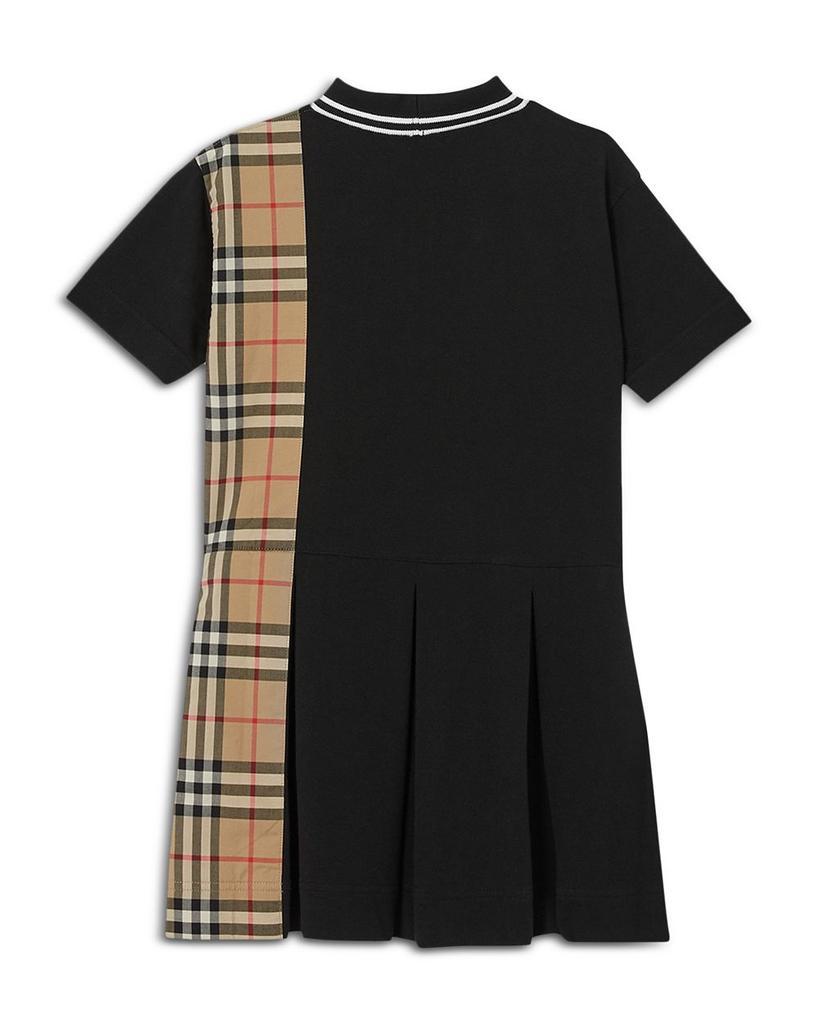 商品Burberry|Girls' Serena Piqué Polo Shirt Dress - Baby, Little Kid, Big Kid,价格¥1391,第6张图片详细描述
