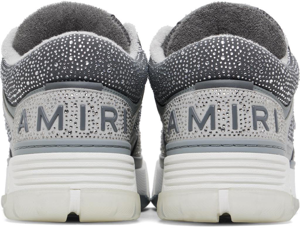 AMIRI Gray Crystal MA-1 Sneakers - Casual Shoes - Free  display picture 1