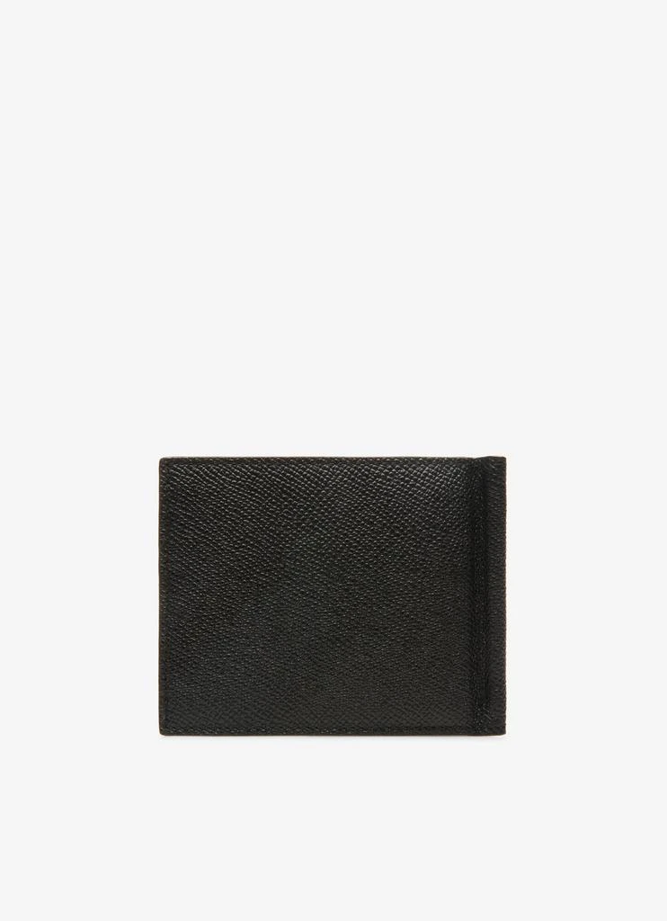 商品Bally|NEW Bally Bodolo Men's 6232168 Black Leather Bifold Wallet MSRP,价格¥1124,第2张图片详细描述