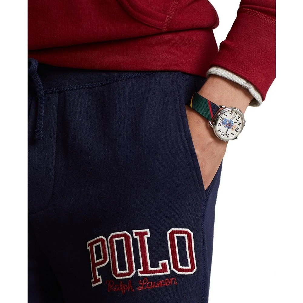 商品Ralph Lauren|Men's RL Fleece Logo Jogger Pants,价格¥357,第3张图片详细描述