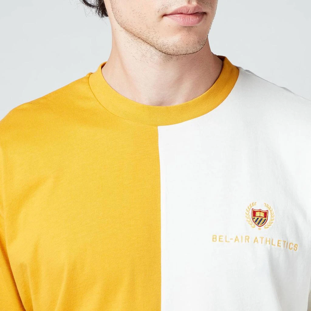 商品The Hut|Bel-Air Athletics Men's Macro Check T-Shirt - Lion, Notebook White,价格¥58,第4张图片详细描述