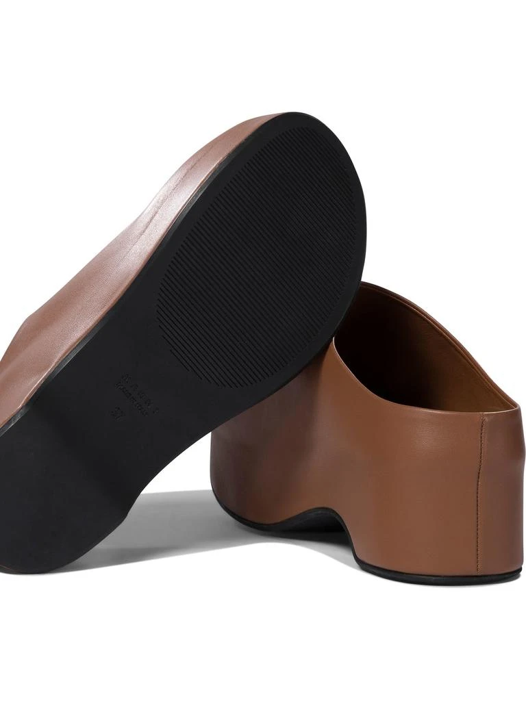 商品Marni|Chunky Clog Sabot Loafers & Slippers Brown,价格¥4193,第5张图片详细描述