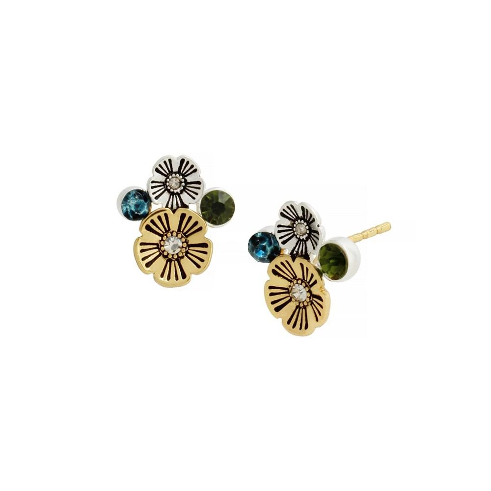商品Coach|Organic Tea Rose Cluster Earrings,价格¥489,第1张图片