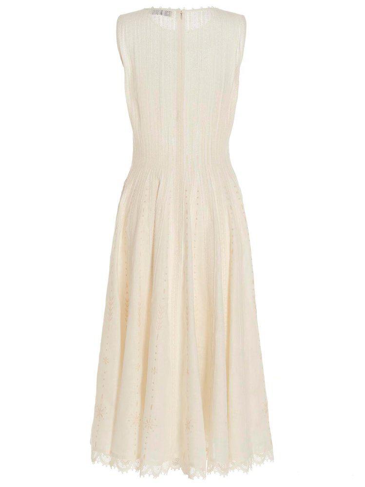 商品Tory Burch|Tory Burch Sleeveless Ruffled Dress,价格¥5602,第1张图片