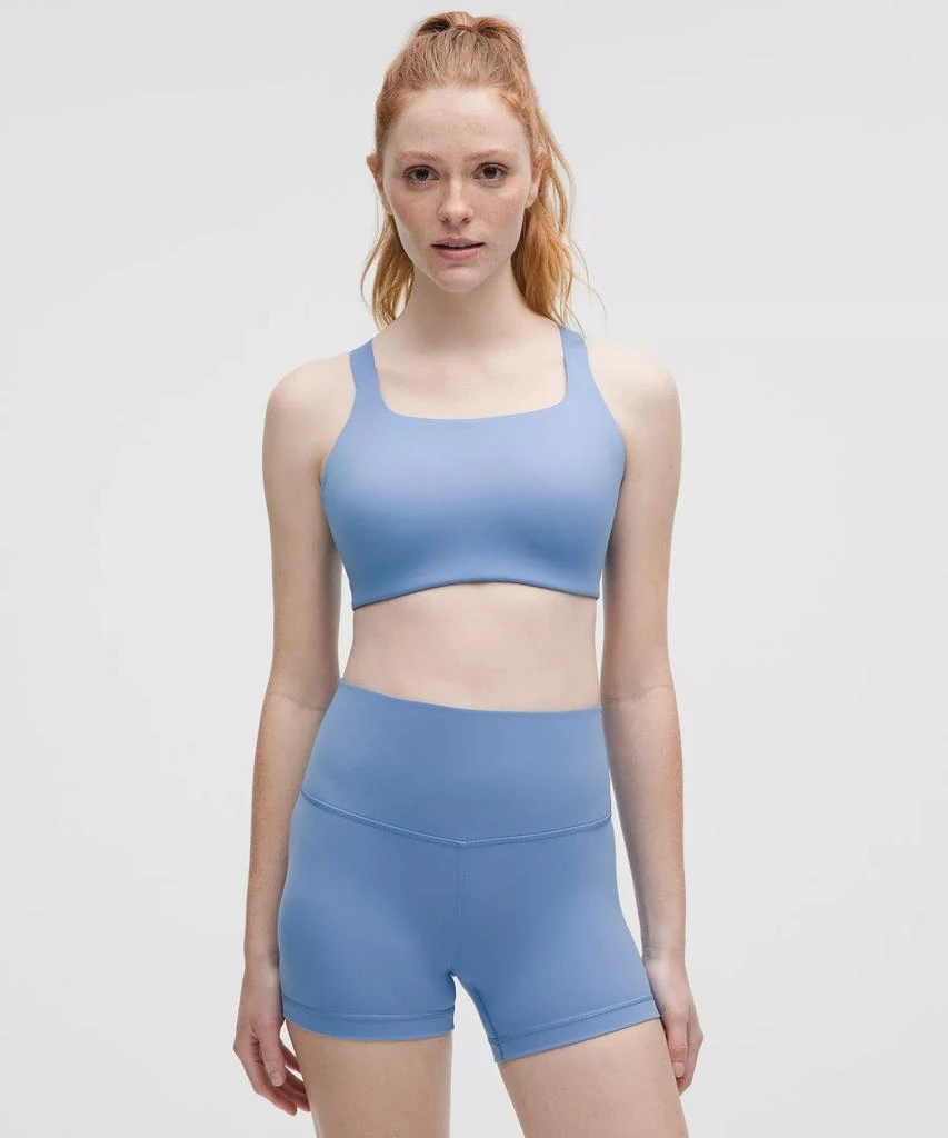 Ultralu Square-Neck Workout Bra *Medium Support, D/DD Cup 商品