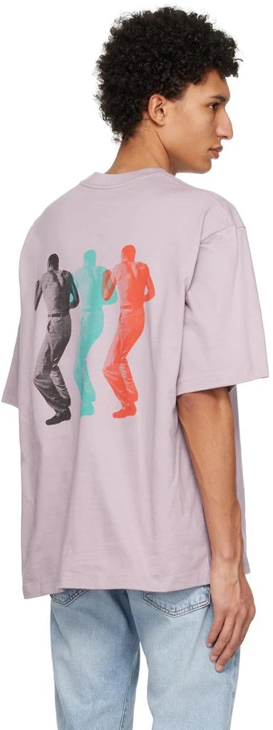 商品Calvin Klein|Purple Ruins Collage T-Shirt,价格¥304,第3张图片详细描述