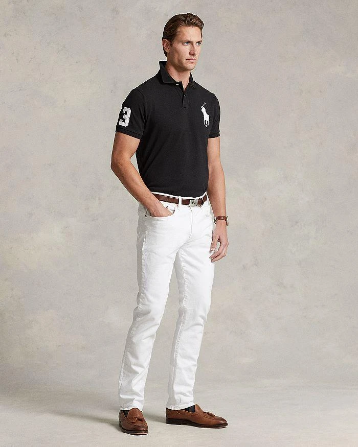 商品Ralph Lauren|Big Pony Custom Slim Fit Mesh Polo Shirt,价格¥875,第3张图片详细描述