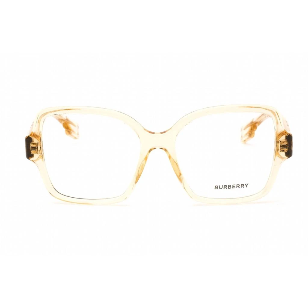 商品Burberry|Burberry Women's Eyeglasses - Full Rim Square Shape Beige Plastic Frame | 0BE2374 4063,价格¥860,第2张图片详细描述