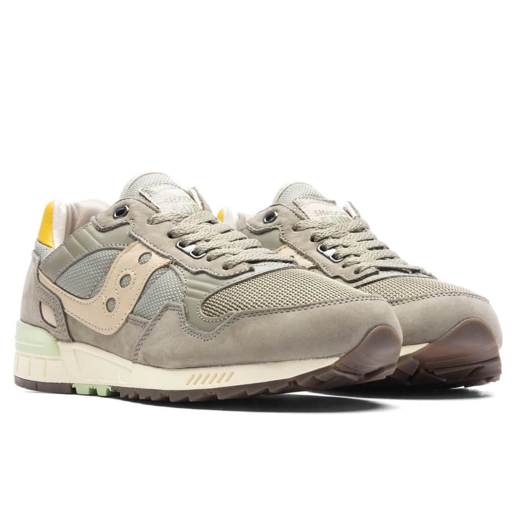 商品Saucony|Shadow 5000 - Grey/Orange,价格¥989,第2张图片详细描述