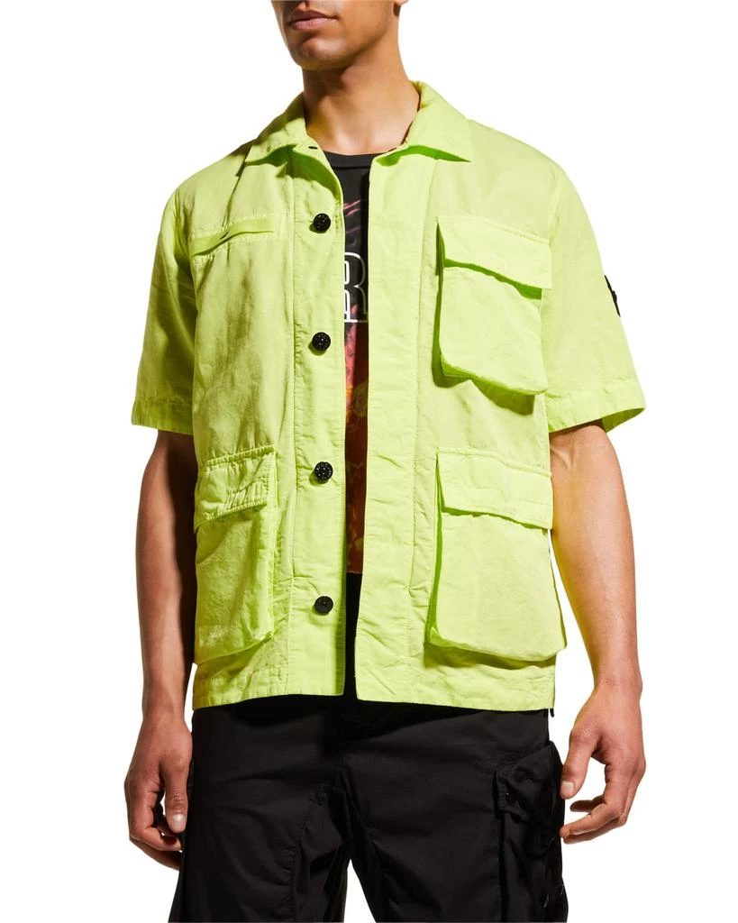 商品Stone Island|Men's 4-Pocket Cargo Shirt,价格¥4186,第1张图片