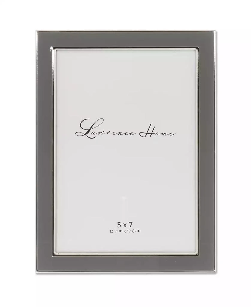 商品Lawrence Frames|Metal and Enamel Picture Frame, 5" x 7",价格¥175,第1张图片