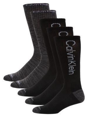 商品Calvin Klein|5-Pack Crew Socks,价格¥90,第1张图片