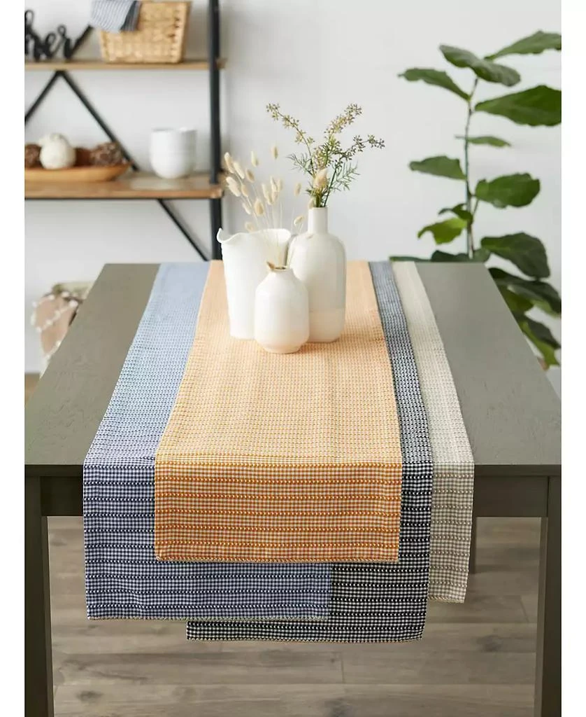 商品Design Imports|Farmhouse Gingham Table Runner,价格¥115,第4张图片详细描述