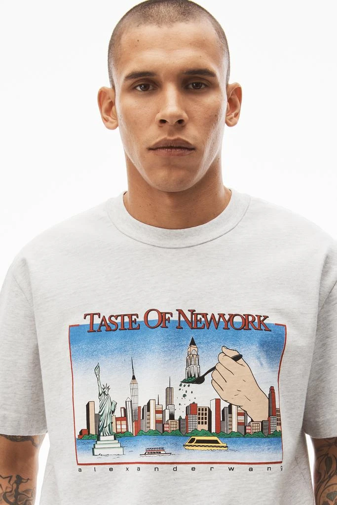 Ny Skyline Graphic Tee In Compact Jersey 商品