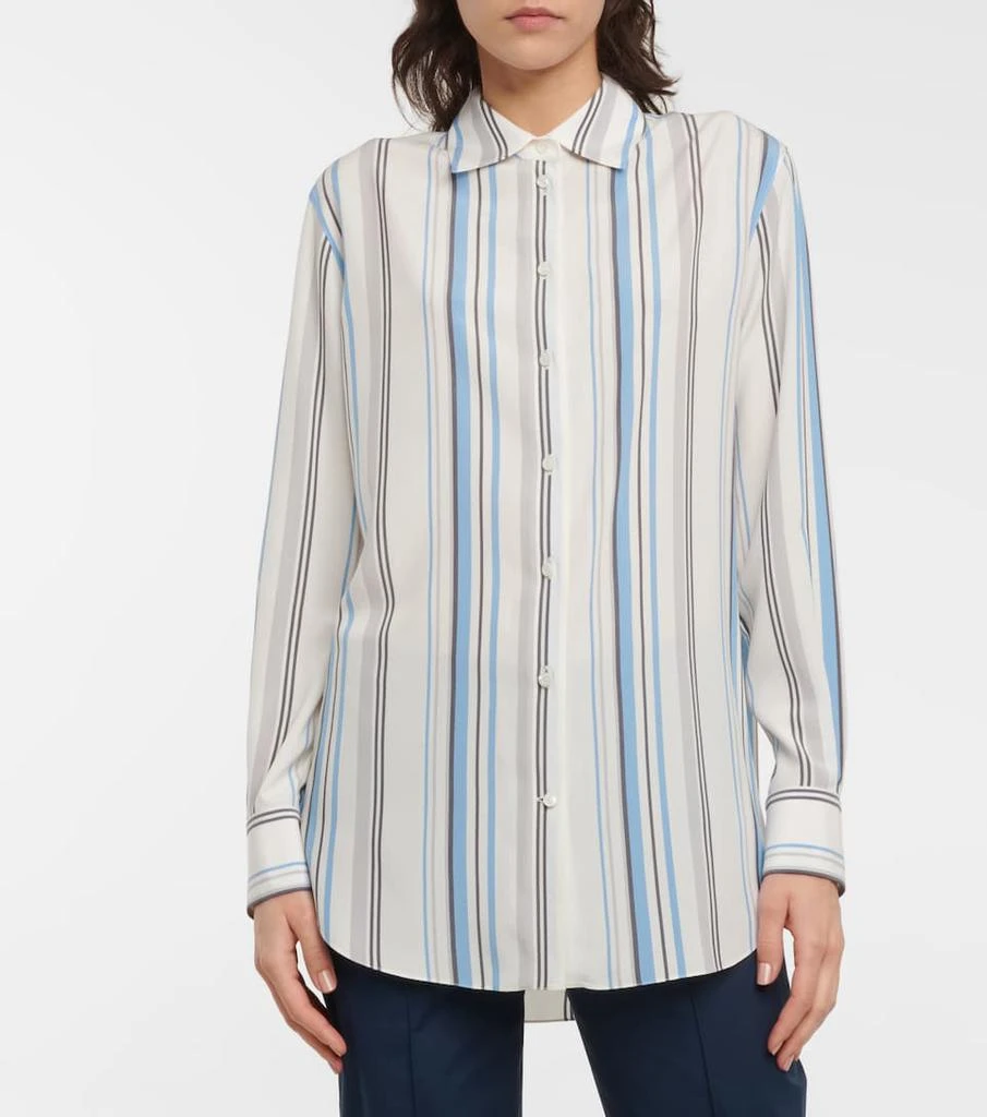 商品Loro Piana|Idelle条纹真丝衬衫,价格¥15494,第5张图片详细描述