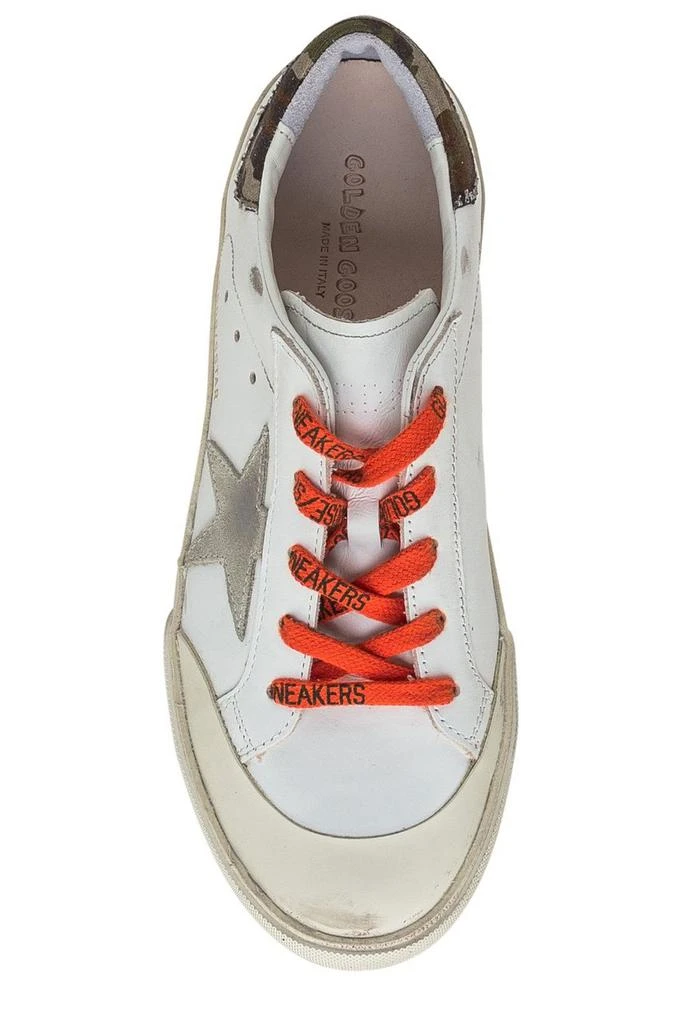 商品Golden Goose|Golden Goose Kids Super-Star Lace-Up Sneakers,价格¥1483,第3张图片详细描述