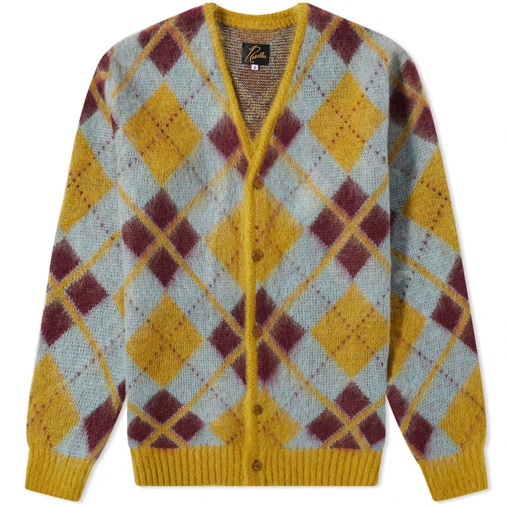 商品Needles|Needles Mohair Argyle Cardigan,价格¥2294,第1张图片