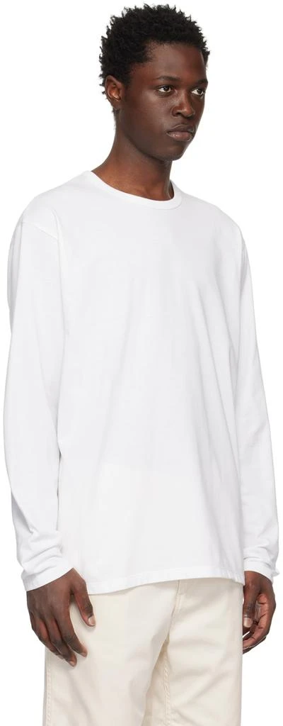 商品Nanamica|White Crewneck Long Sleeve T-Shirt,价格¥528,第2张图片详细描述