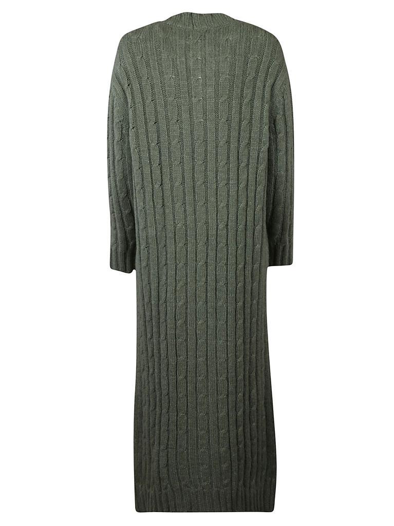 商品GIUSEPPE DI MORABITO|Giuseppe di Morabito Ribbed Buttoned Long Cardigan,价格¥3095,第4张图片详细描述