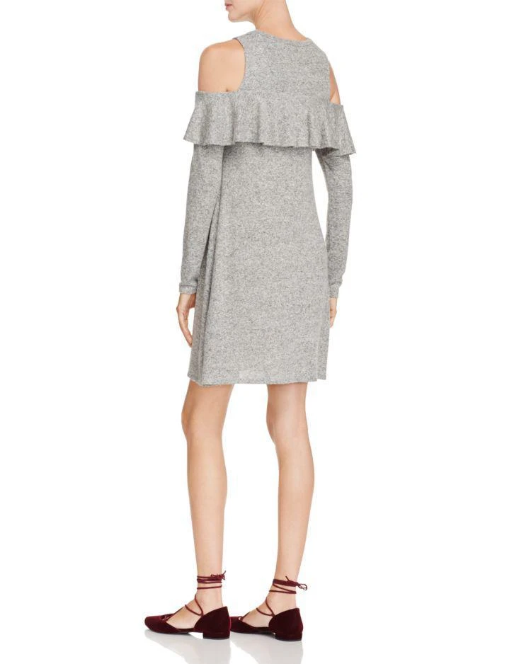 商品AQUA|AQUA Ruffled Cold-Shoulder Dress - 100% Exclusive ,价格¥253,第2张图片详细描述