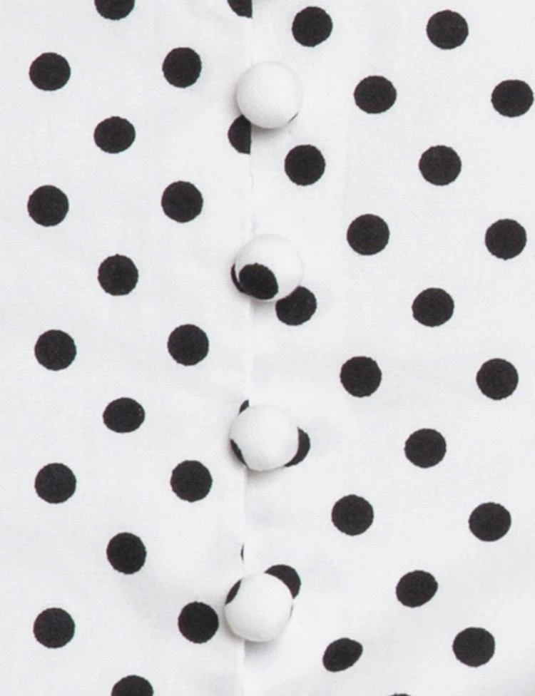 Polka Dot Valentina Bustier Shirt 商品