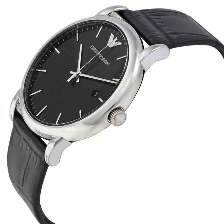 商品Emporio Armani|阿玛尼 Luigi 黑色表盘男装手表 AR2500,价格¥750,第2张图片详细描述