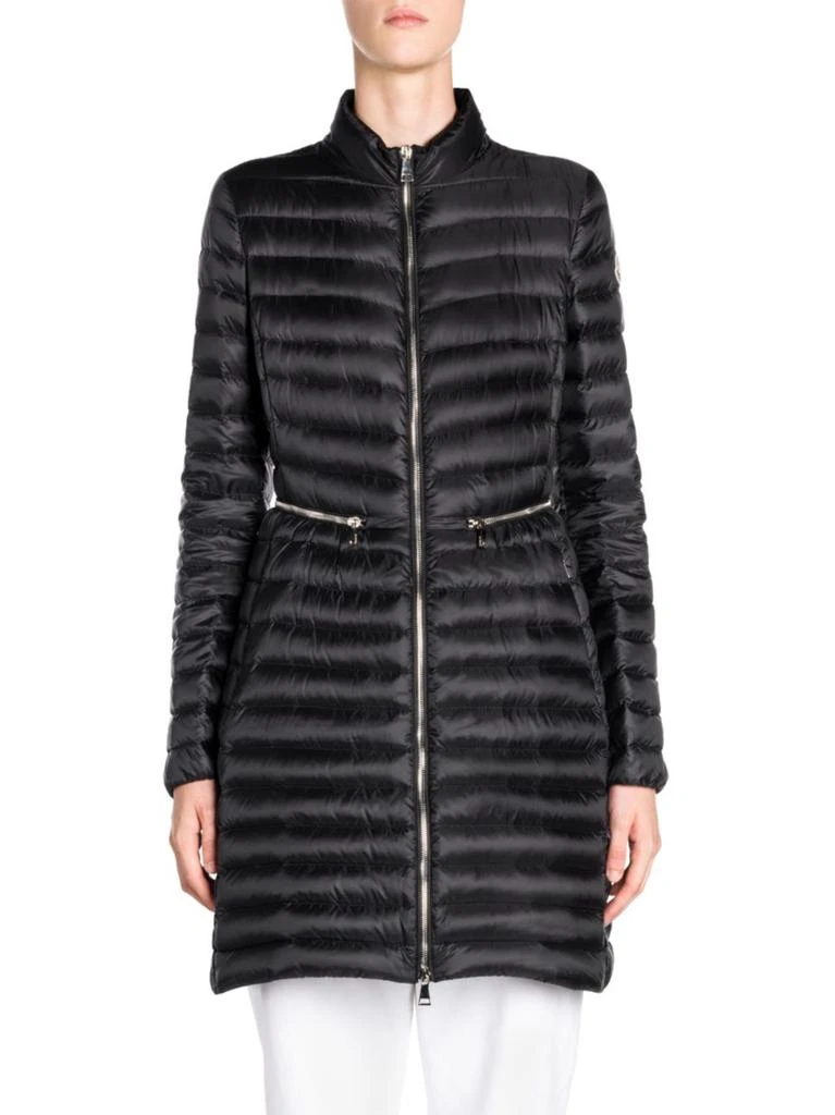 商品Moncler|Agatelon Long Zip Waist A-Line Puffer Jacket,价格¥5696,第2张图片详细描述