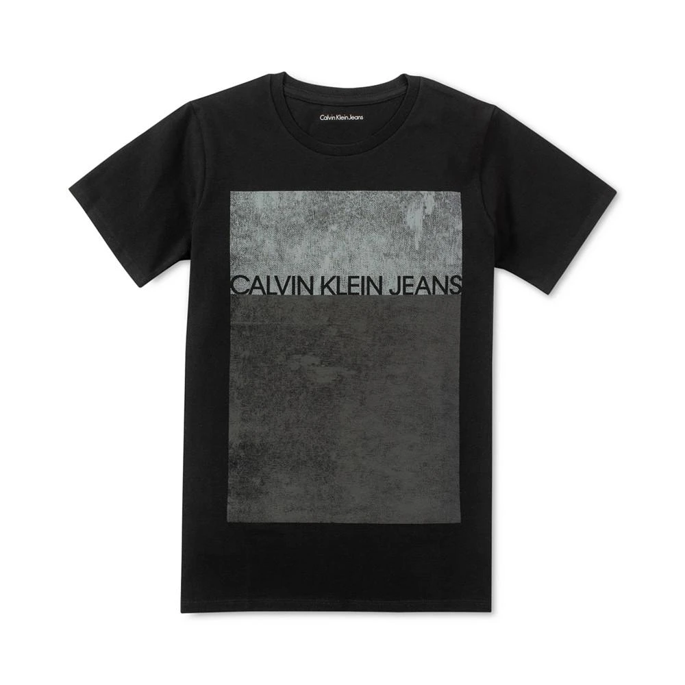 商品Calvin Klein|Big Boys Graphic-Print Cotton T-Shirt,价格¥101,第2张图片详细描述