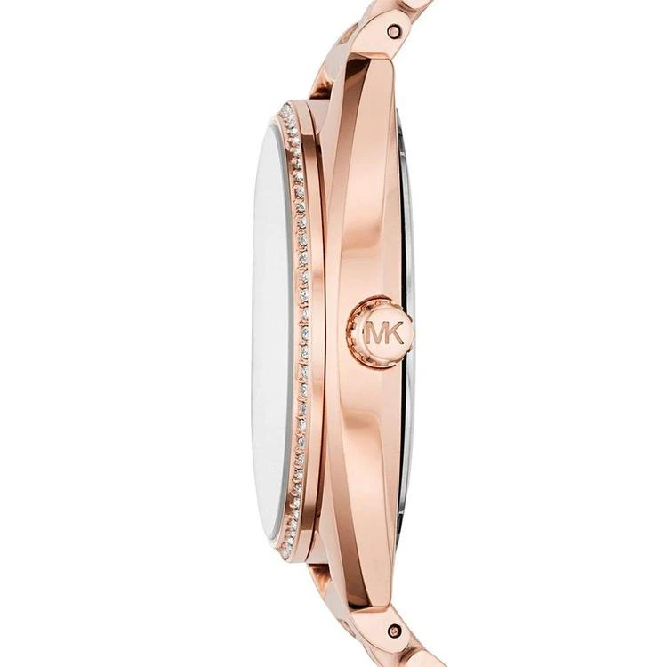 商品Michael Kors|Women's Libby Rose Gold-Tone Stainless Steel Bracelet Watch 38mm MK3677,价格¥1542,第2张图片详细描述