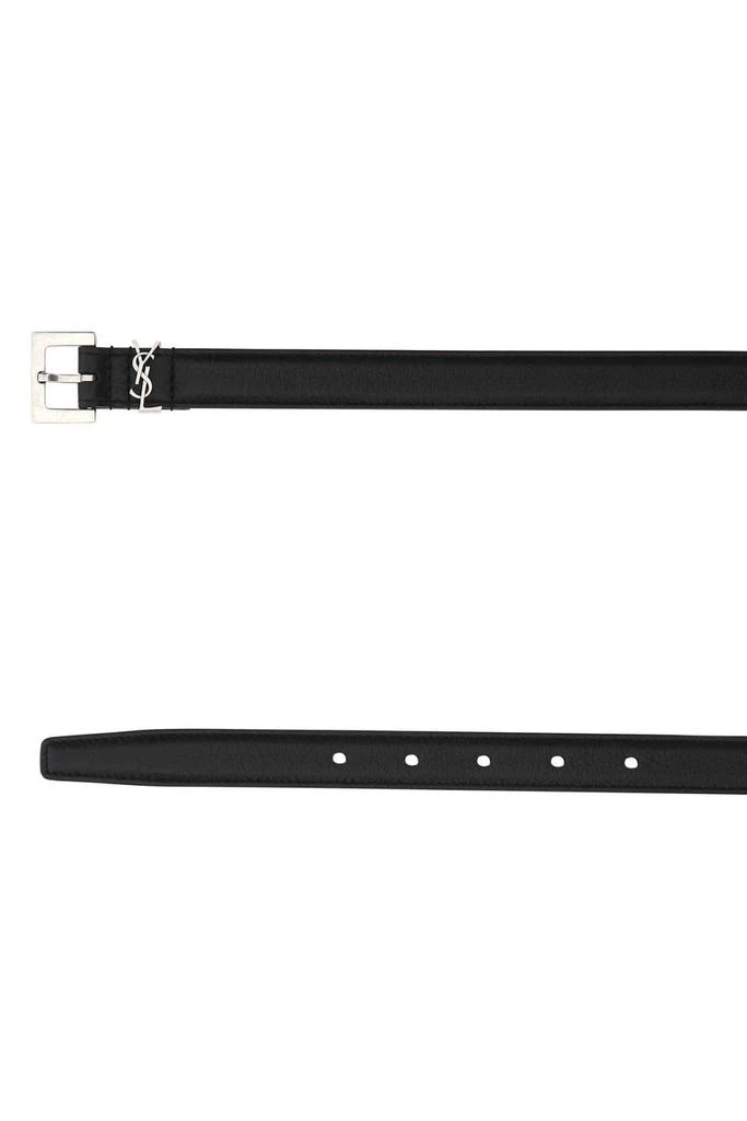 商品Yves Saint Laurent|Saint Laurent Cassandre Thin Square Buckled Belt,价格¥2617,第2张图片详细描述