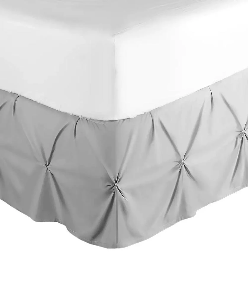 商品Nestl|Bedding 14" Tailored Pinch Pleated Bedskirt, California King,价格¥93,第1张图片