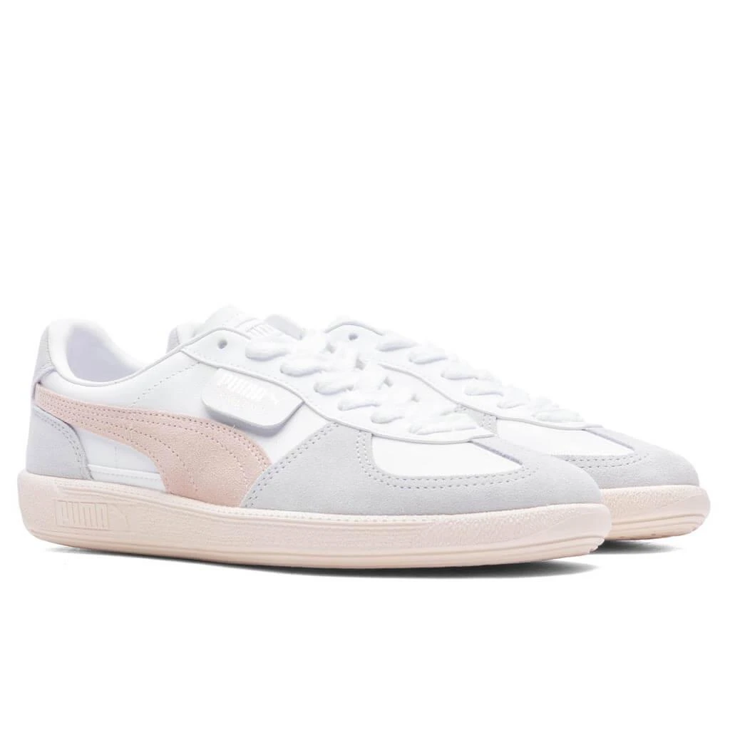 商品Puma|Women's Palermo LTH - White/Rosebay/Almond,价格¥672,第2张图片详细描述