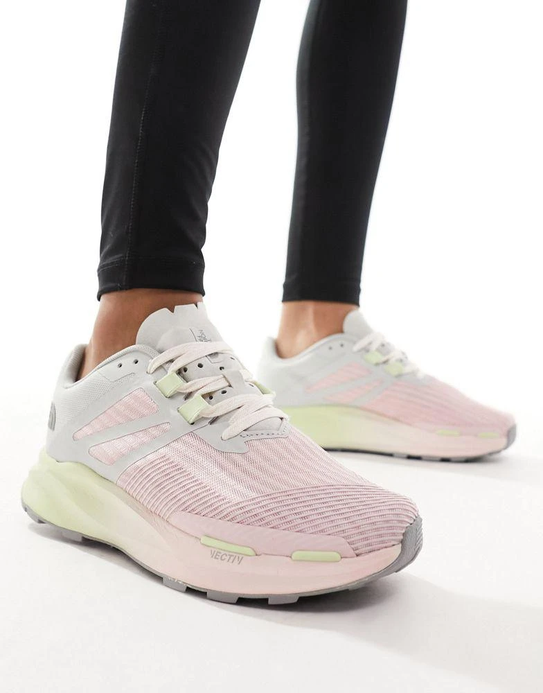 商品The North Face|The North Face Running VECTIV Eminus trail trainers in pink and grey,价格¥626,第1张图片