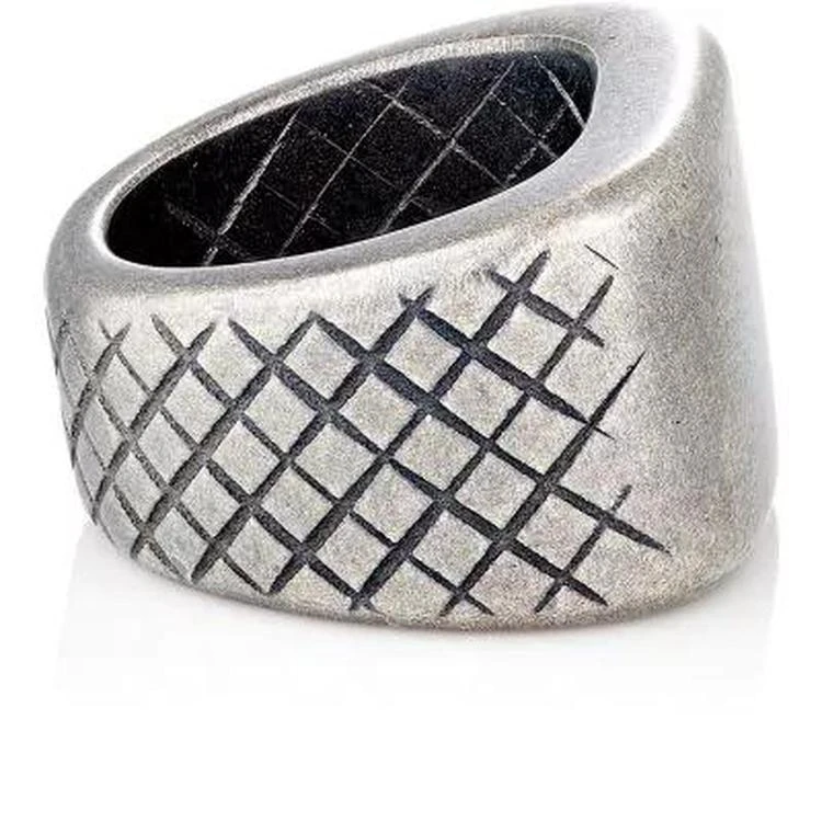 商品Bottega Veneta|Silver Signet Ring,价格¥2521,第3张图片详细描述