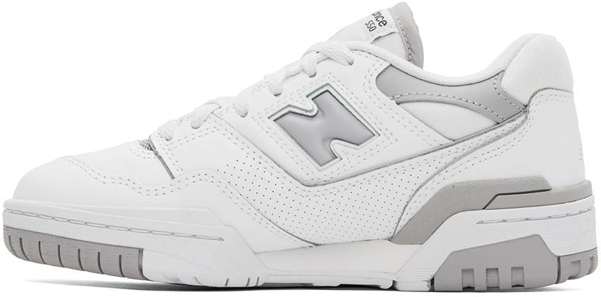 商品New Balance|White & Gray 550 Sneakers,价格¥641,第3张图片详细描述