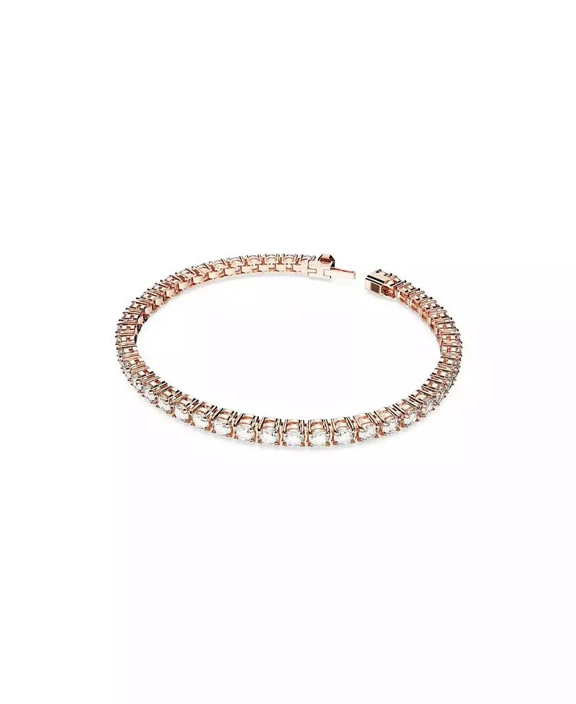 商品Swarovski|Crystal Round Cut Matrix Tennis Bracelet,价格¥1198,第4张图片详细描述