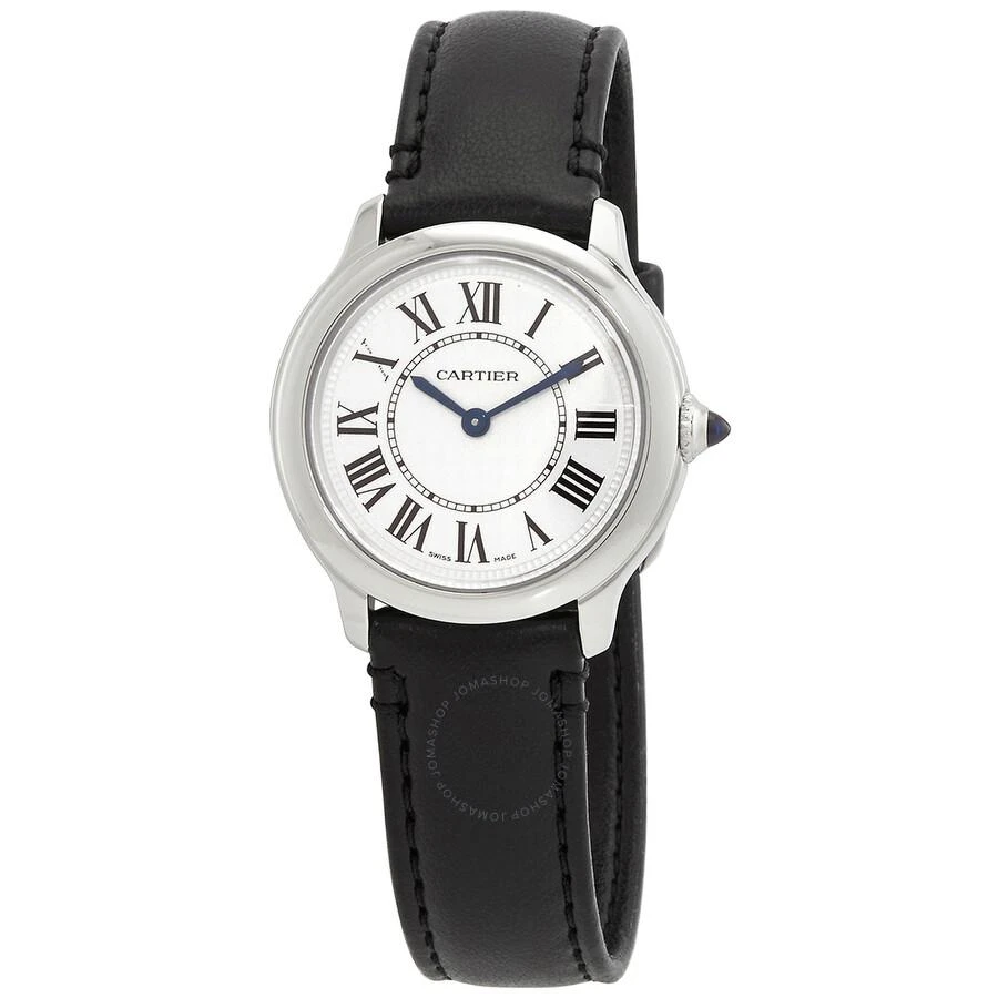 商品Cartier|Ronde Must De Cartier Quartz Silver Dial Ladies Watch WSRN0030,价格¥19520,第1张图片