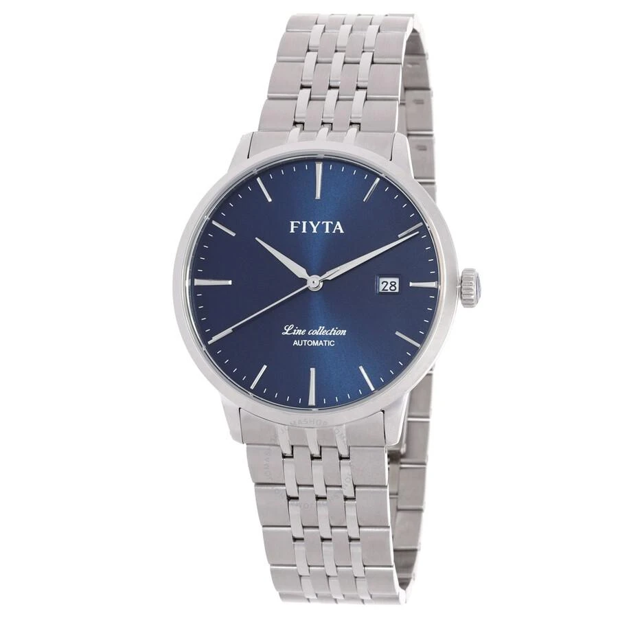 商品Fiyta|Line Automatic Blue Dial Men's Watch GA801001.WLW,价格¥1462,第1张图片