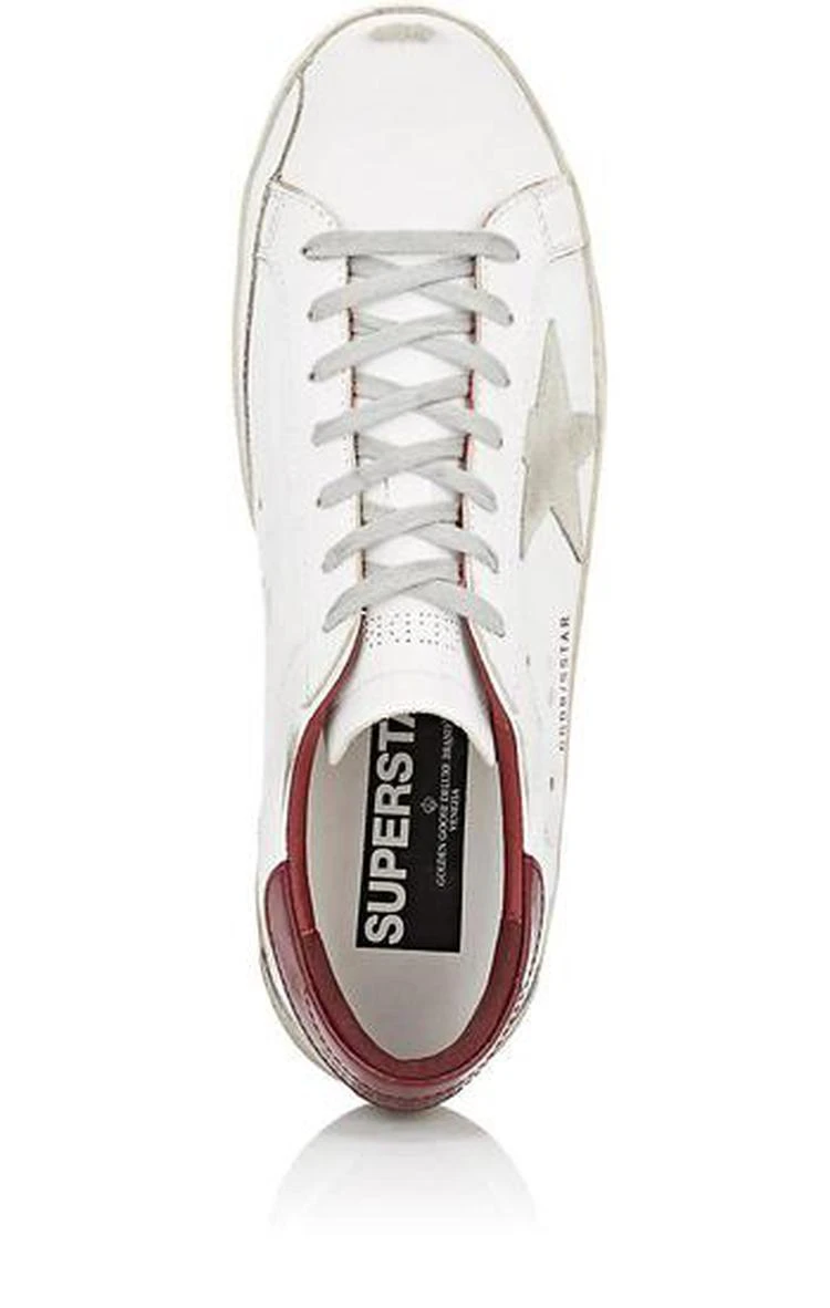 商品Golden Goose|Men's Superstar Leather Sneakers,价格¥2150,第4张图片详细描述