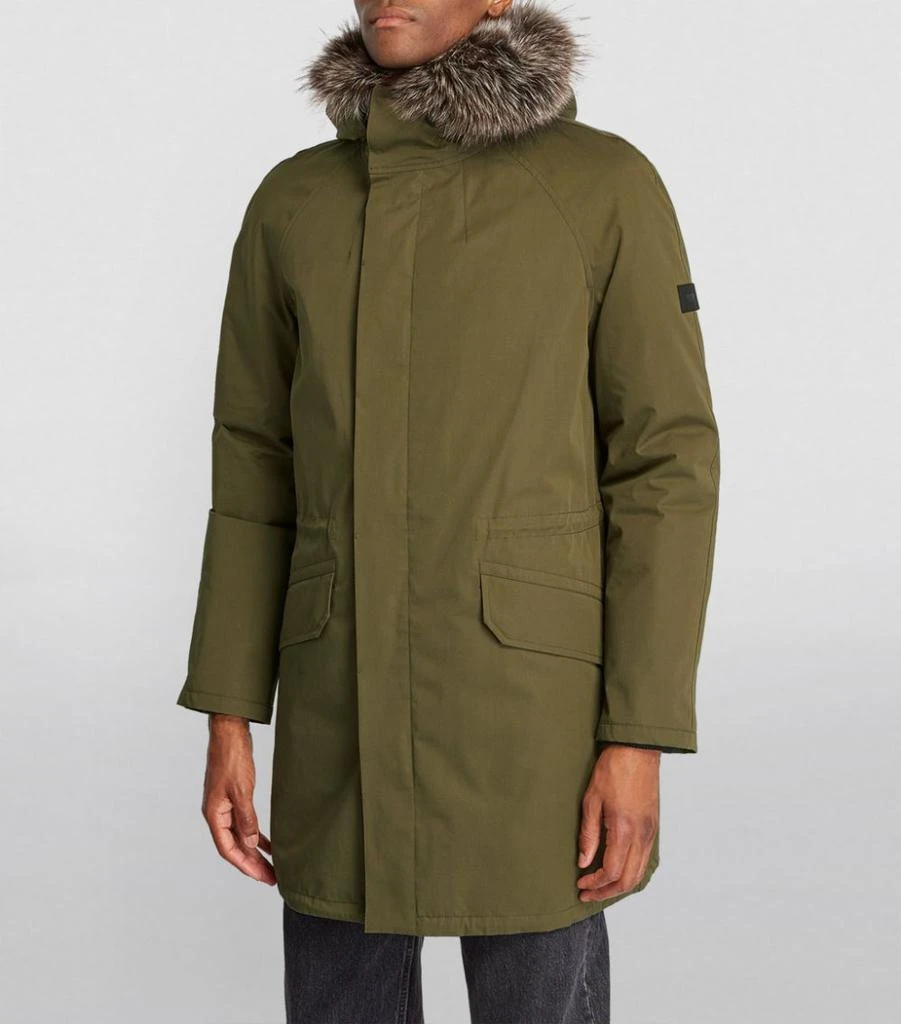 商品Yves Salomon|Fur-Trim Parka,价格¥18068,第3张图片详细描述