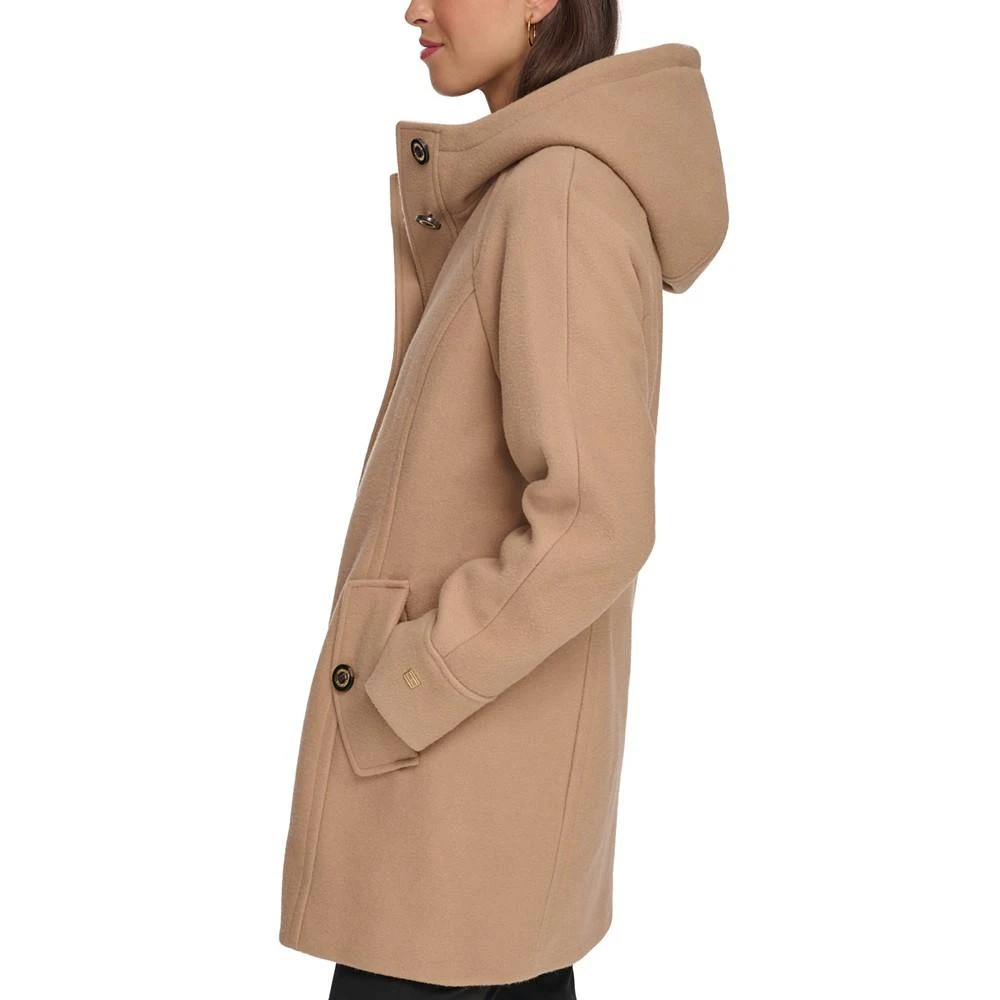 商品Tommy Hilfiger|Women's Hooded Button-Front Coat, Created for Macy's,价格¥1401,第3张图片详细描述