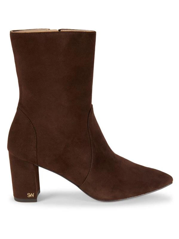 商品Stuart Weitzman|Suede Ankle Booties,价格¥2073,第1张图片