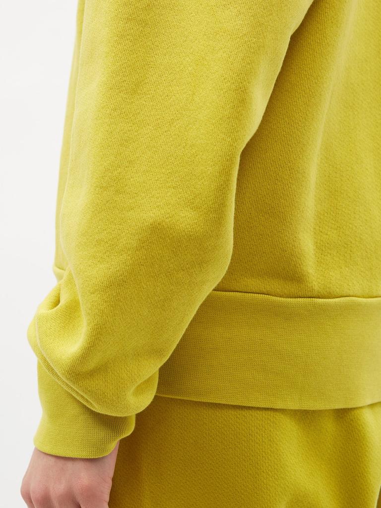 High-neck brushed-back cotton sweatshirt商品第4张图片规格展示