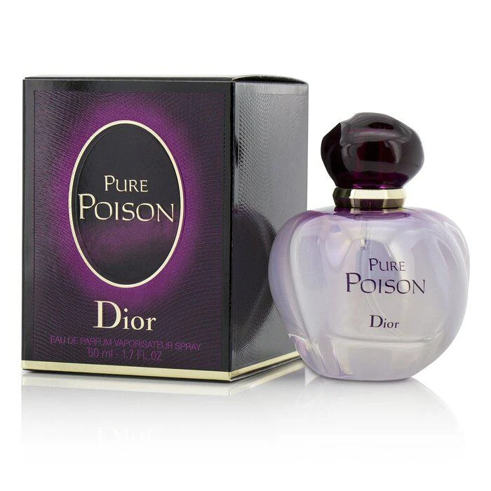 商品Dior|Christian Dior 冰火奇葩女士香水 (白毒) Pure Poison EDP 50ml/1.7oz,价格¥1225,第2张图片详细描述