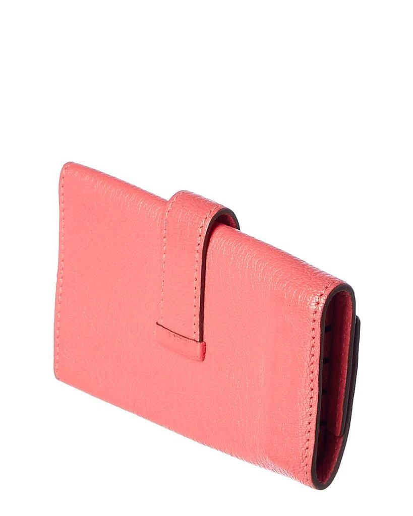 商品[二手商品] Hermes|Hermes Pink Chevre Mysore Bearn Multicles 4 Key Holder (Authentic Pre-Owned),价格¥3980,第2张图片详细描述