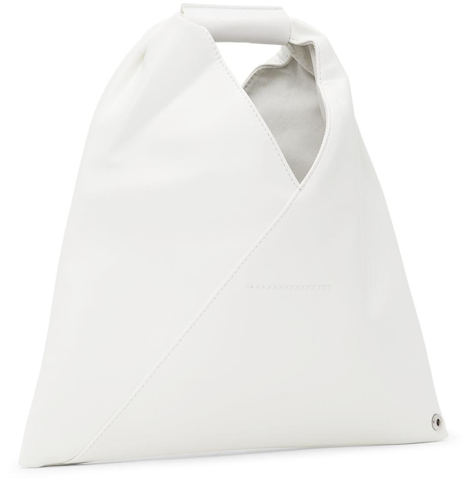 商品MAISON MARGIELA|Nano 人造皮革三角形手提包,价格¥1472,第5张图片详细描述